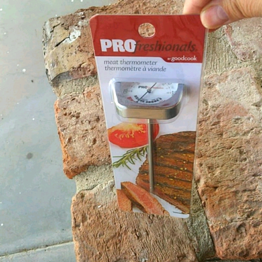 Profreshionals by Goodcook Stainless Steel Meat Thermometer cooking bbq